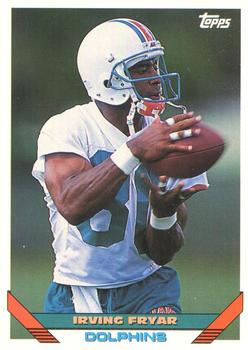 Irving Fryar Miami Dolphins 1993 Topps NFL #531